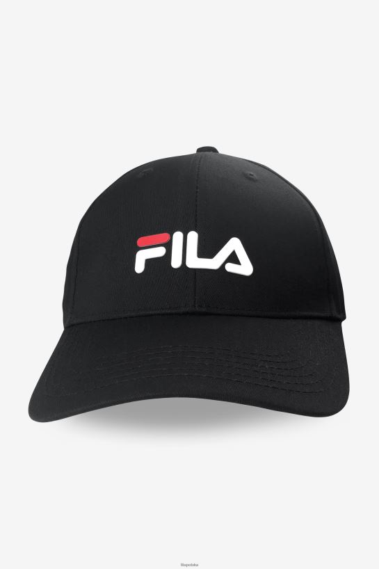 FILA czarna czapka dla taty fila T204D41023 czarny