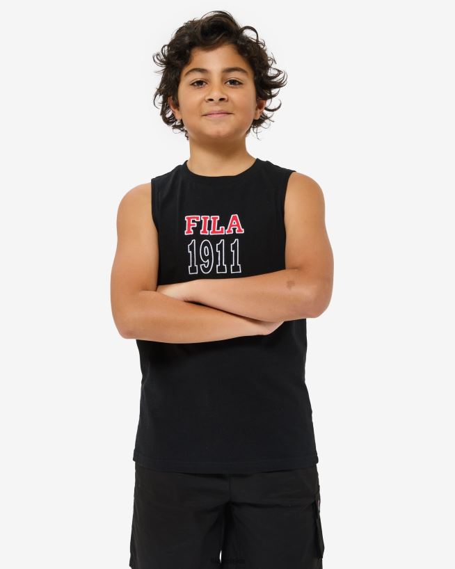 FILA Czarny tank fila zoki T204D43151 czarny