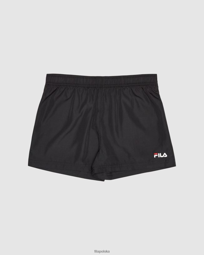 FILA Czarne, dziecięce spodenki biegowe fila classic T204D43133 czarny