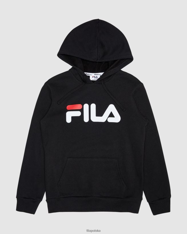 FILA klasyczny kaptur dziecięcy fila czarny T204D43110 czarny