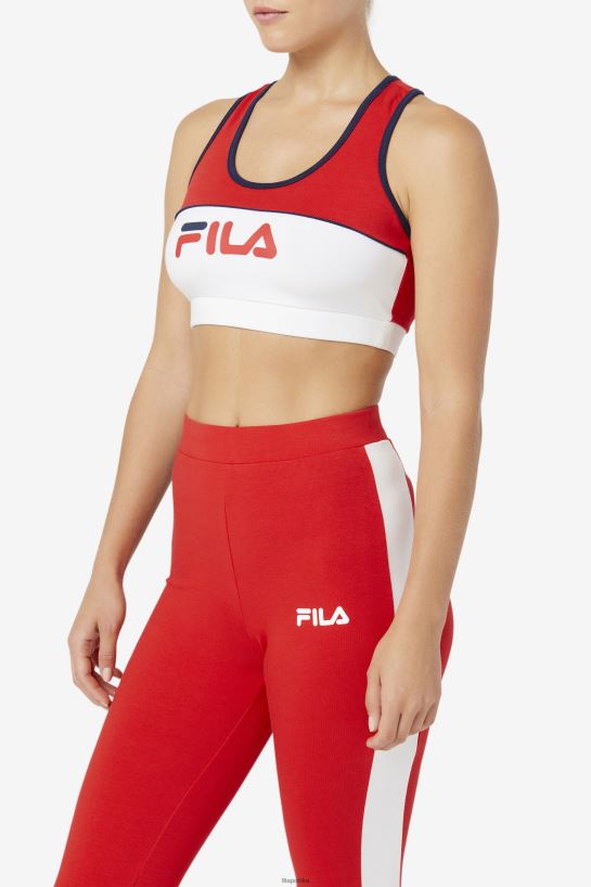 FILA Czerwony biustonosz fila kairi T204D41441 czerwony