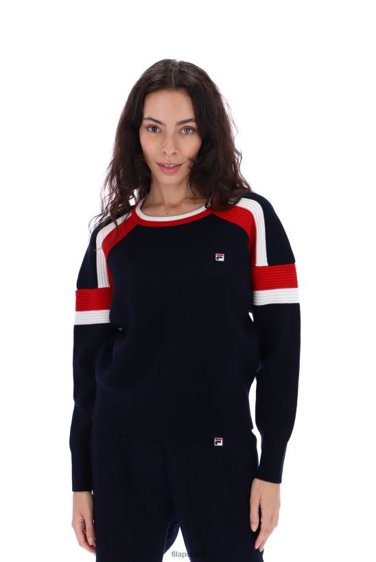 FILA sweter z dzianiny frankie fila T204D43444