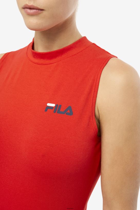 FILA Body ximena czerwone fila T204D41739 czerwony