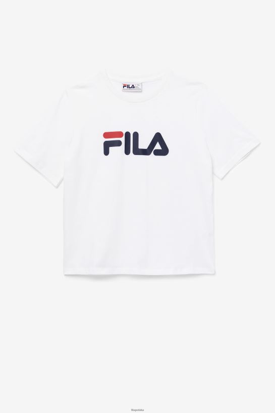 FILA Biała koszulka Fila Miss Eagle T204D41408 biały