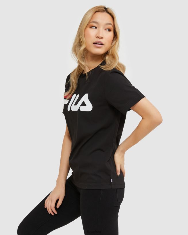 FILA Czarna, klasyczna koszulka unisex Fila T204D42434 czarny