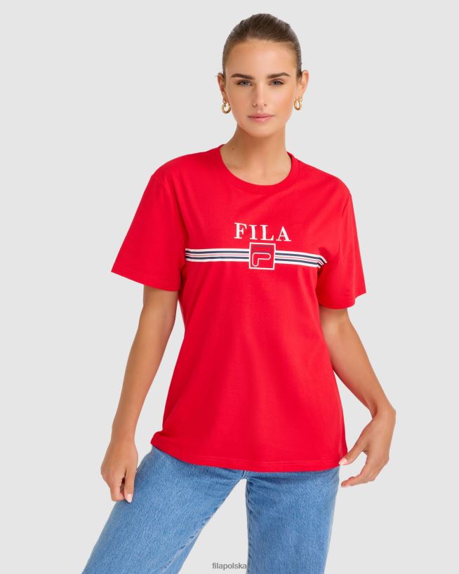 FILA Koszulka Fila Cathy czerwona T204D42785 czerwony