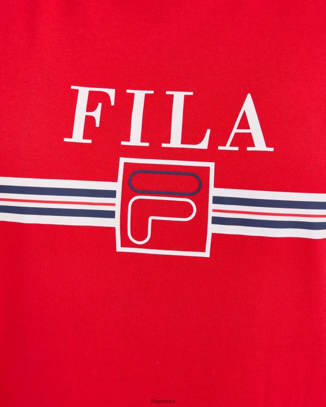 FILA Koszulka Fila Cathy czerwona T204D42785 czerwony