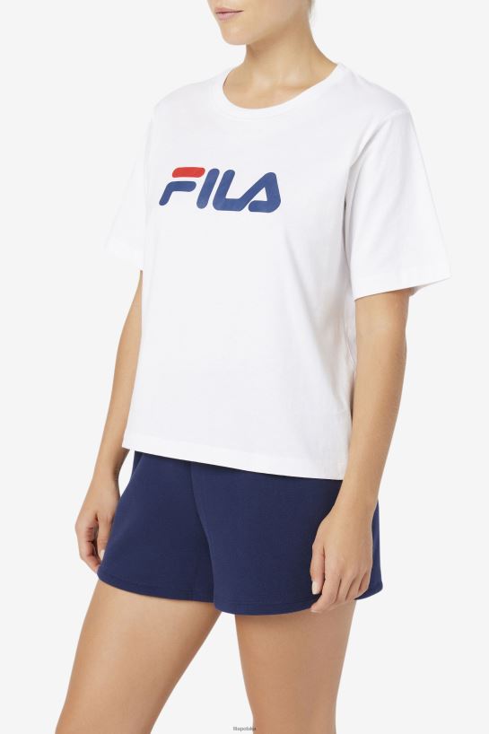 FILA biała koszulka Thea Fila T204D41446 biały