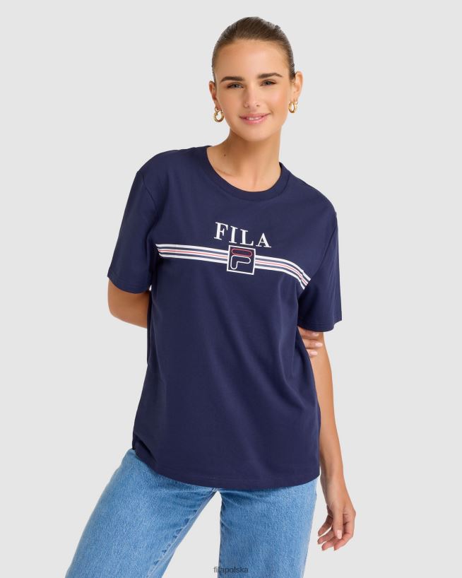 FILA koszulka Cathy New Navy Fila T204D42783 nowa marynarka wojenna