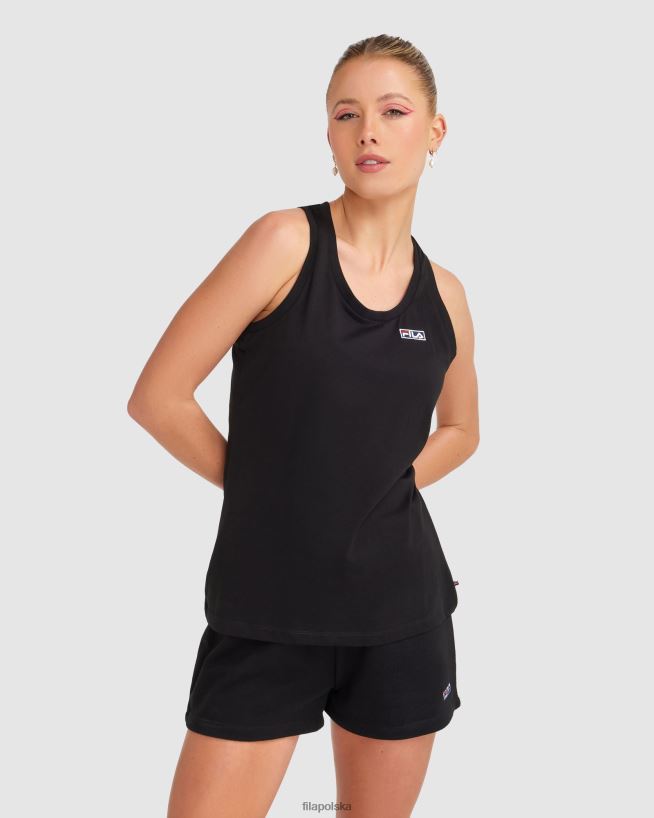 FILA Damski top imogen fila black T204D42824 czarny