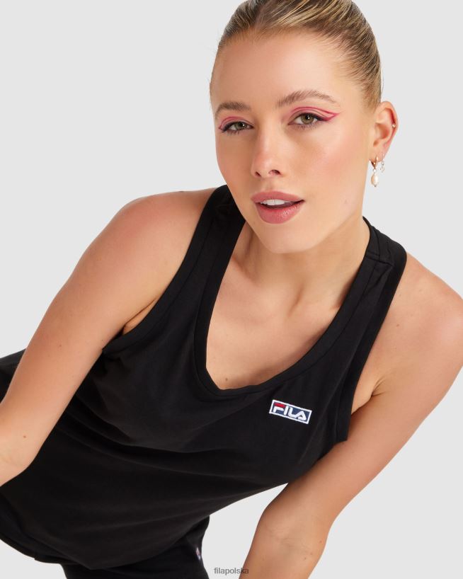 FILA Damski top imogen fila black T204D42824 czarny