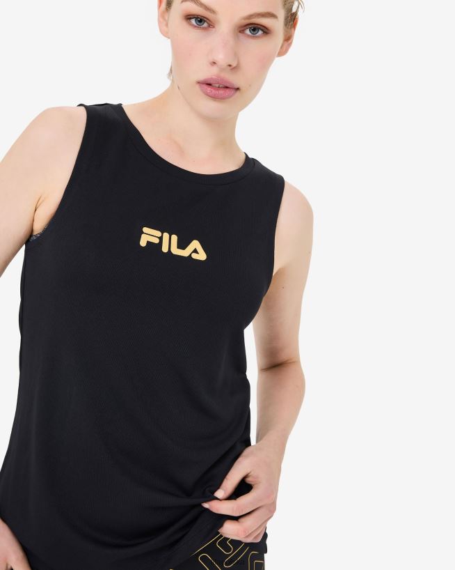 FILA Tank tank aria mesh fila czarny T204D42948 czarny