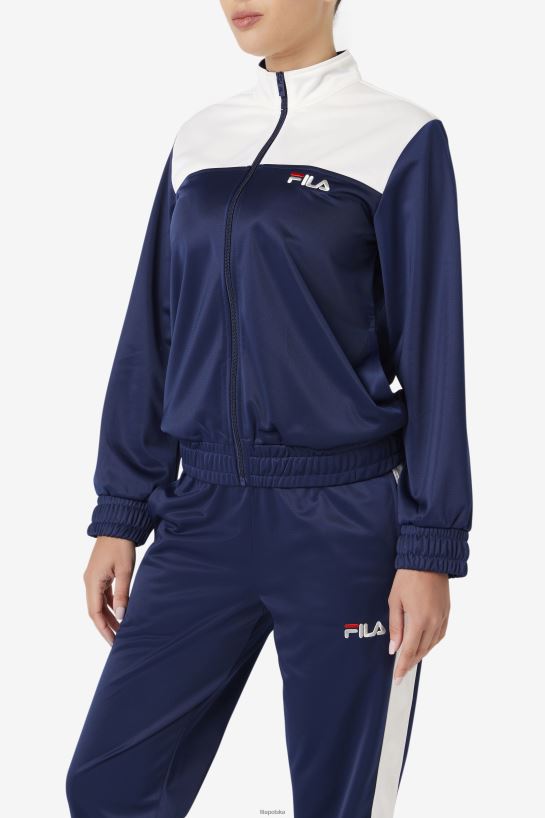 FILA granatowa kurtka dresowa McKenna Fila T204D41770 marynarka wojenna