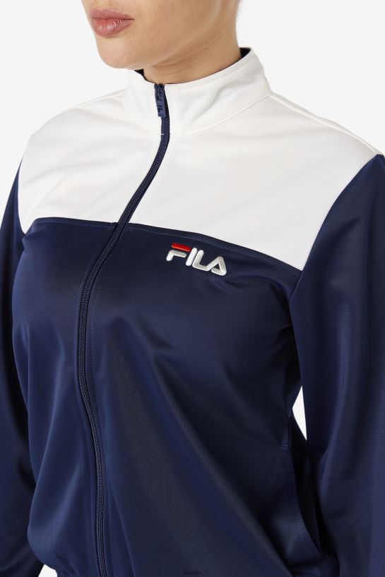 FILA granatowa kurtka dresowa McKenna Fila T204D41770 marynarka wojenna