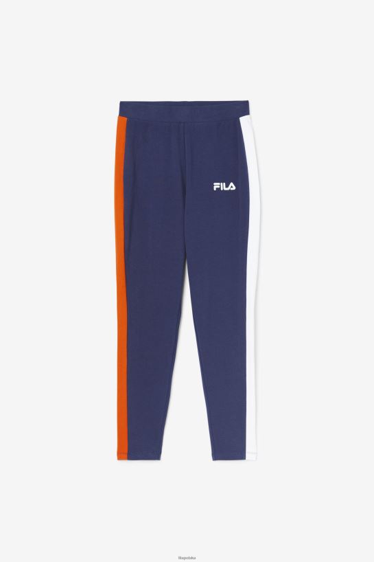 FILA Granatowe legginsy fila Mercy T204D41720 marynarka wojenna