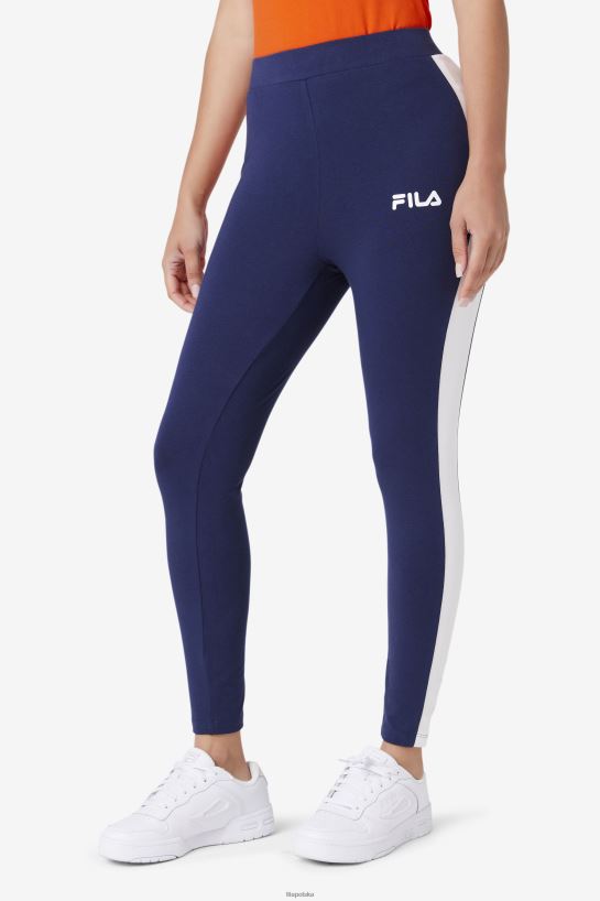 FILA Granatowe legginsy fila Mercy T204D41720 marynarka wojenna