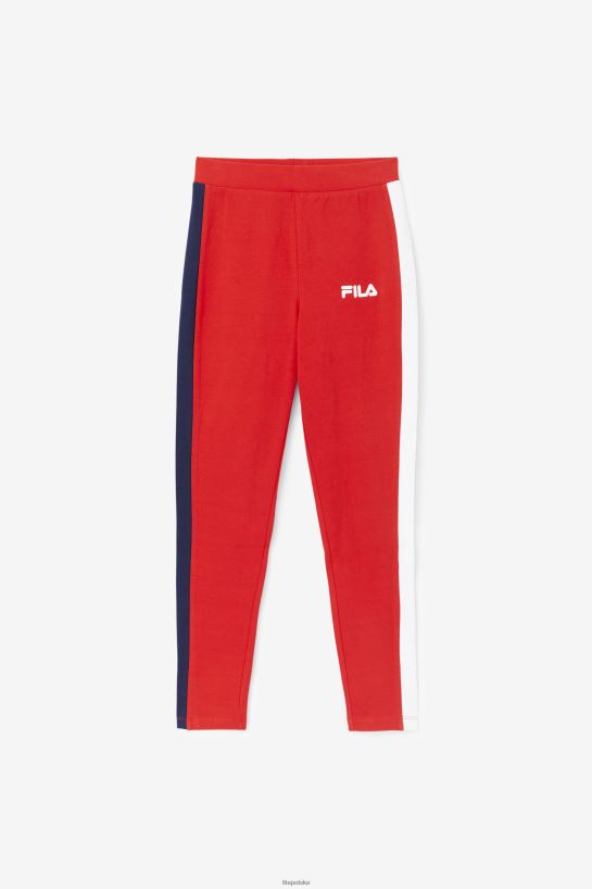 FILA Legginsy Fila Mercy w kolorze czerwonym T204D41723 czerwony