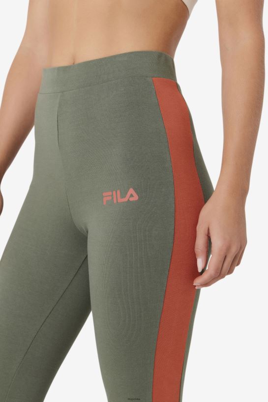 FILA Legginsy fila Mercy z tymianku T204D41719 tymianek