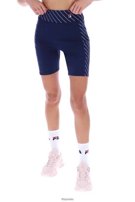 FILA Spodenki rowerowe fila clara w paski T204D43424