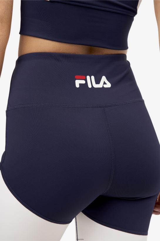 FILA granatowe spodenki rowerowe fila marley T204D41689 marynarka wojenna