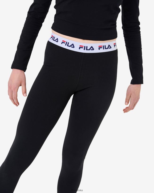 FILA szałwia obcisła fila czarna T204D42990 czarny