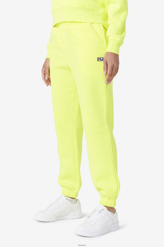 FILA żółta lassie jogger fila T204D41578 żółty