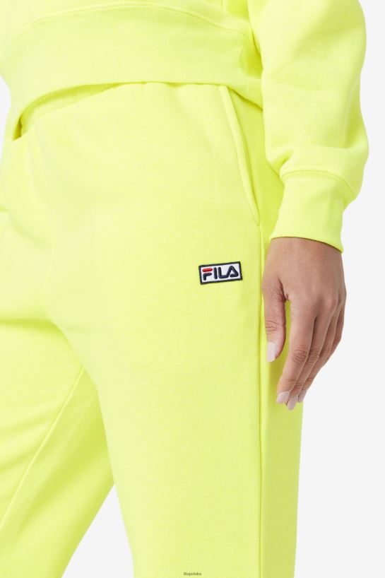 FILA żółta lassie jogger fila T204D41578 żółty