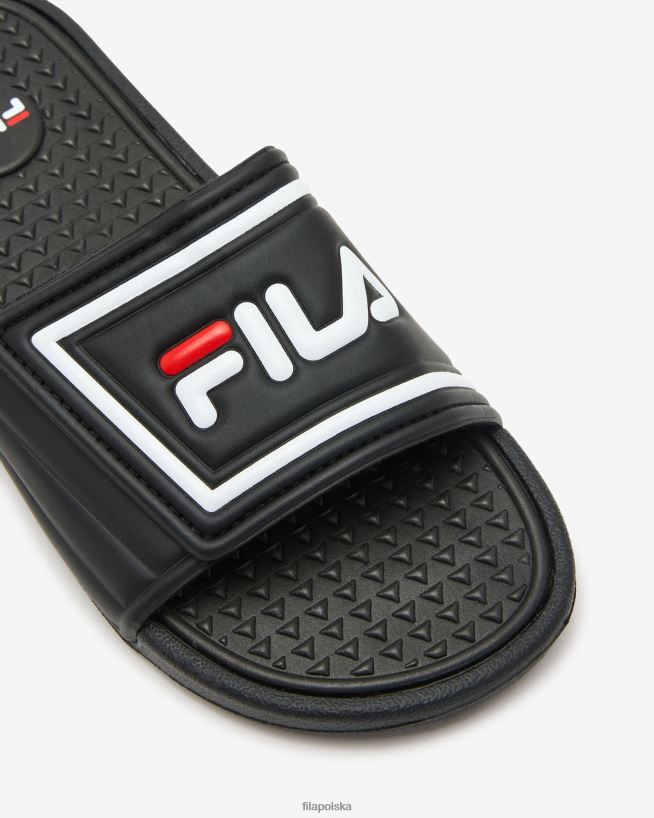 FILA czarna, unisex fila marsala slide fila T204D42688 czarny