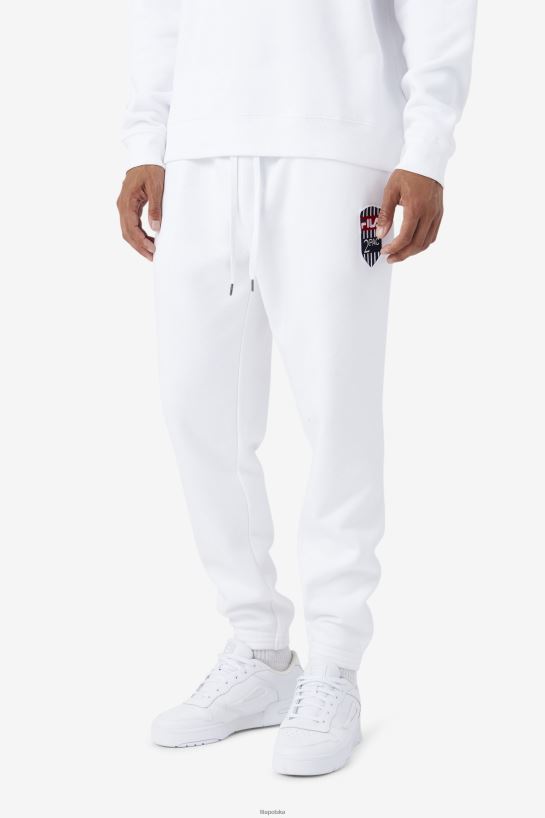 FILA białe joggery fila 2pac T204D4897 biały