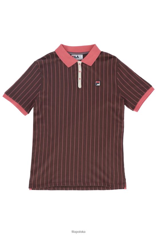 FILA Koszulka polo w paski fila bb1 T204D43337