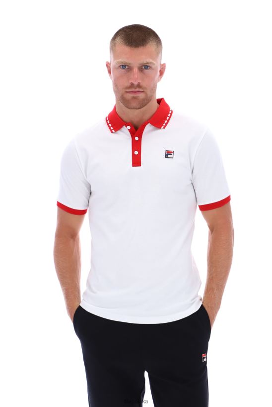 FILA Koszulka polo z grafiką Fila Seb T204D43310