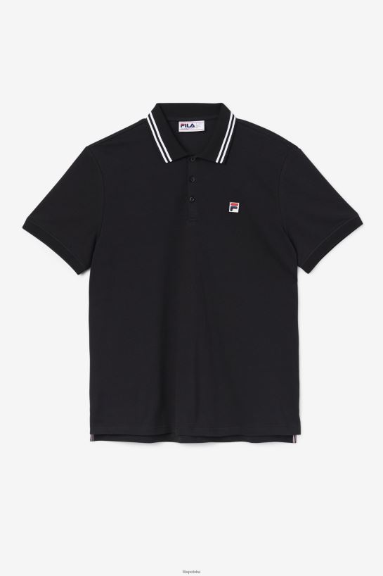 FILA czarna koszulka polo Jelen T204D4426 czarny