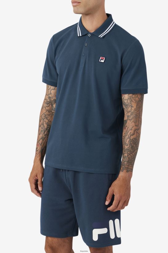 FILA jelen polo fila turkusowy T204D4428 cyraneczka