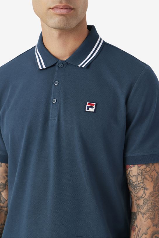 FILA jelen polo fila turkusowy T204D4428 cyraneczka