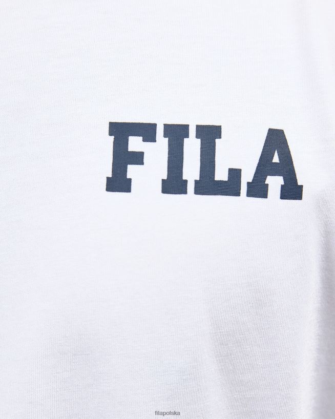 FILA Biała koszulka Juana Fila T204D42567 biały