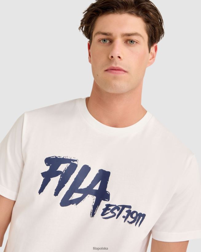 FILA Biała koszulka Lewisa Fila T204D42314 biały