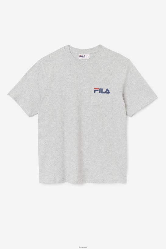 FILA Curtis Pocket Tee Fila Jasnoszary Marl T204D4398 jasnoszary melanż