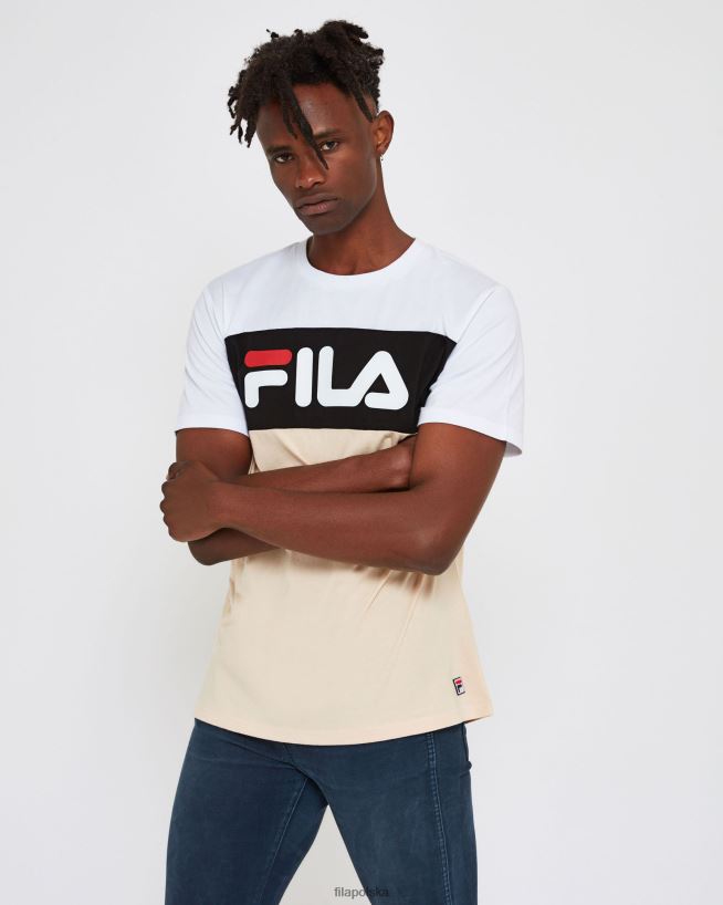 FILA Koszulka unisex Genua Sand Dollar Fila T204D42544 piaskowy dolar