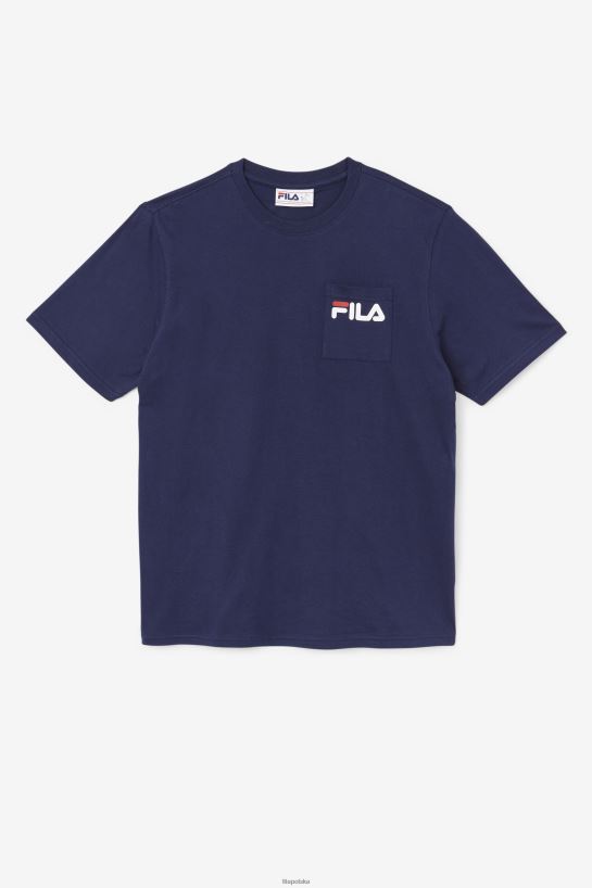 FILA Peacoat kieszonkowa koszulka Fila Curtis T204D4399 pech