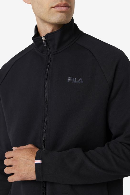 FILA Czarna kurtka dresowa Fila Commuter T204D4873 czarny