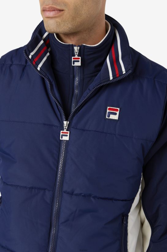 FILA Kamizelka fila peacoat/gardenia matias T204D4790 pech/gardenia