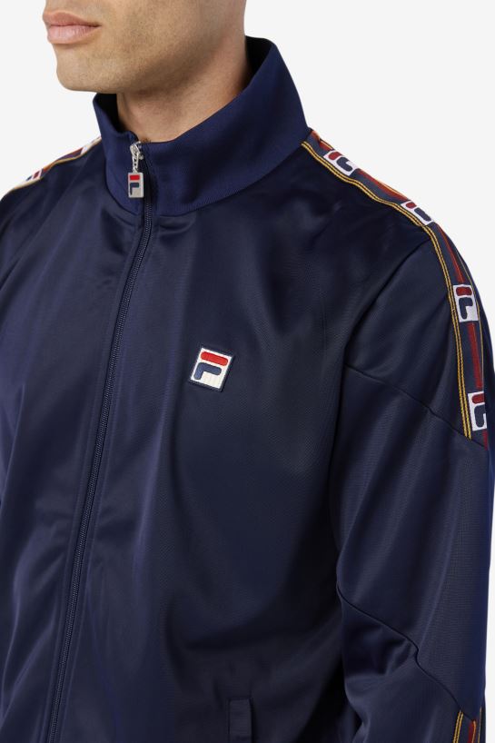 FILA Kurtka dresowa fila carson peacoat T204D4865 pech