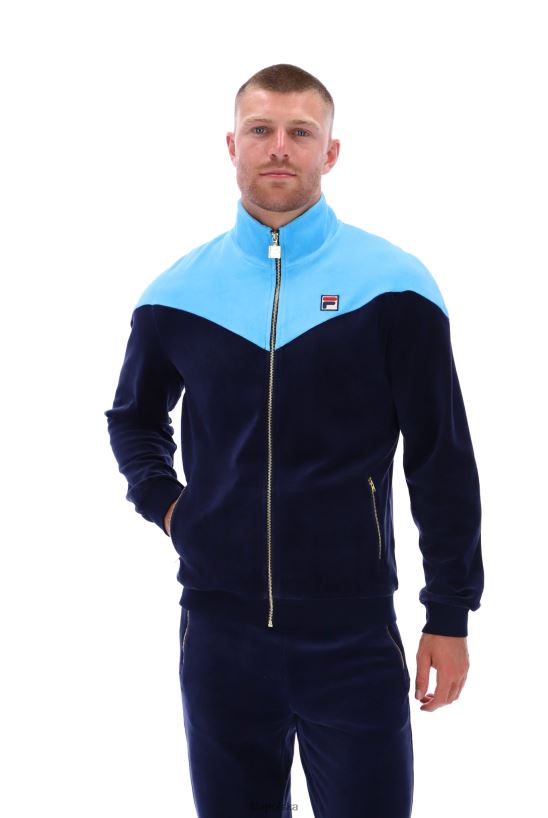 FILA Welurowy top dresowy gus fila T204D43242