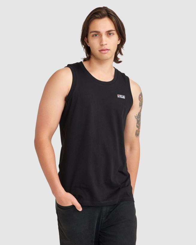 FILA czarny męski tank cian fila T204D42346 czarny