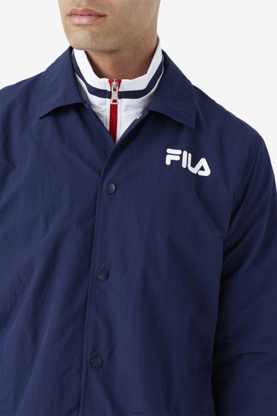 FILA granatowa kurtka trenerska fila T204D4882 marynarka wojenna