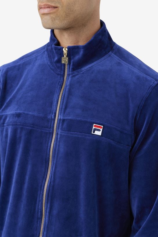 FILA ravid welurowa kurtka blueprint fila T204D4845 projekt