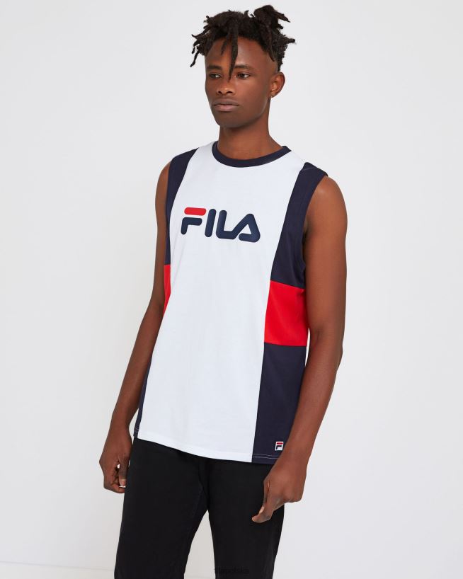 FILA unisex verona tank biały fila T204D42555 biały