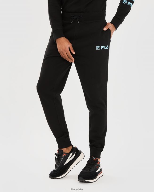 FILA Czarne męskie spodnie Halsey Fila T204D42316 czarny