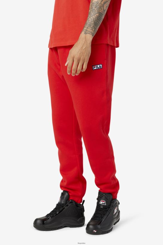 FILA Garin Jogger Fila Czerwony T204D4644 czerwony