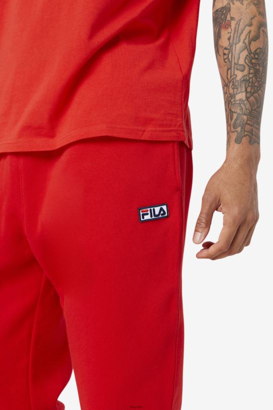 FILA Garin Jogger Fila Czerwony T204D4644 czerwony